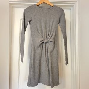 Grey Aerie Long Sleeve Ribbed Dress size XS